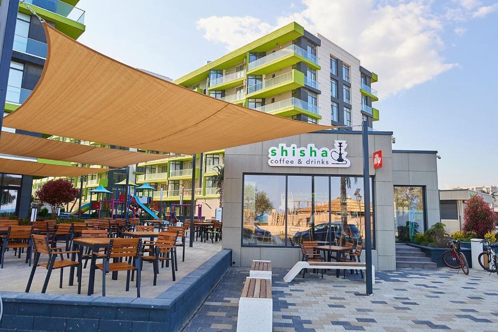 Sole Apartment Spa N Pools Beach Resort Năvodari Exterior foto